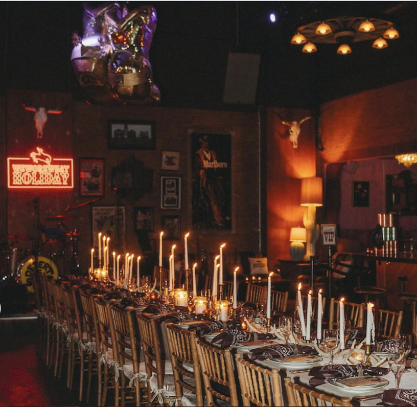 WeWoreWhat — Western Holiday Party